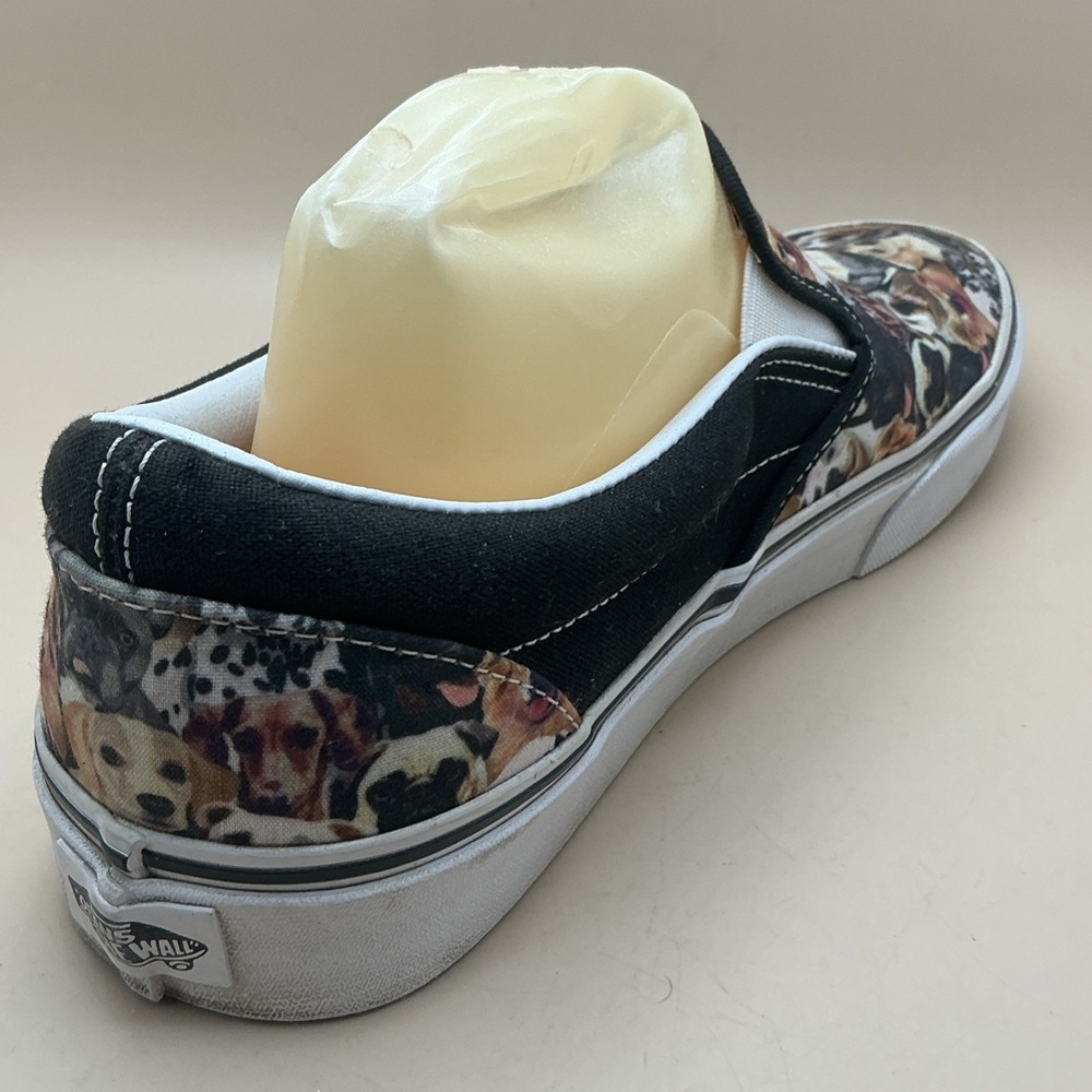 Vans X ASPCA Puppy Dog Faces Classic Slip Ons Men's 8.5 Women's 10 - Picture 9 of 16